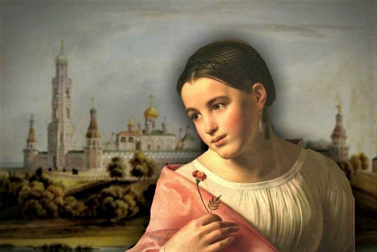 Портрет бедной Лизы Карамзина