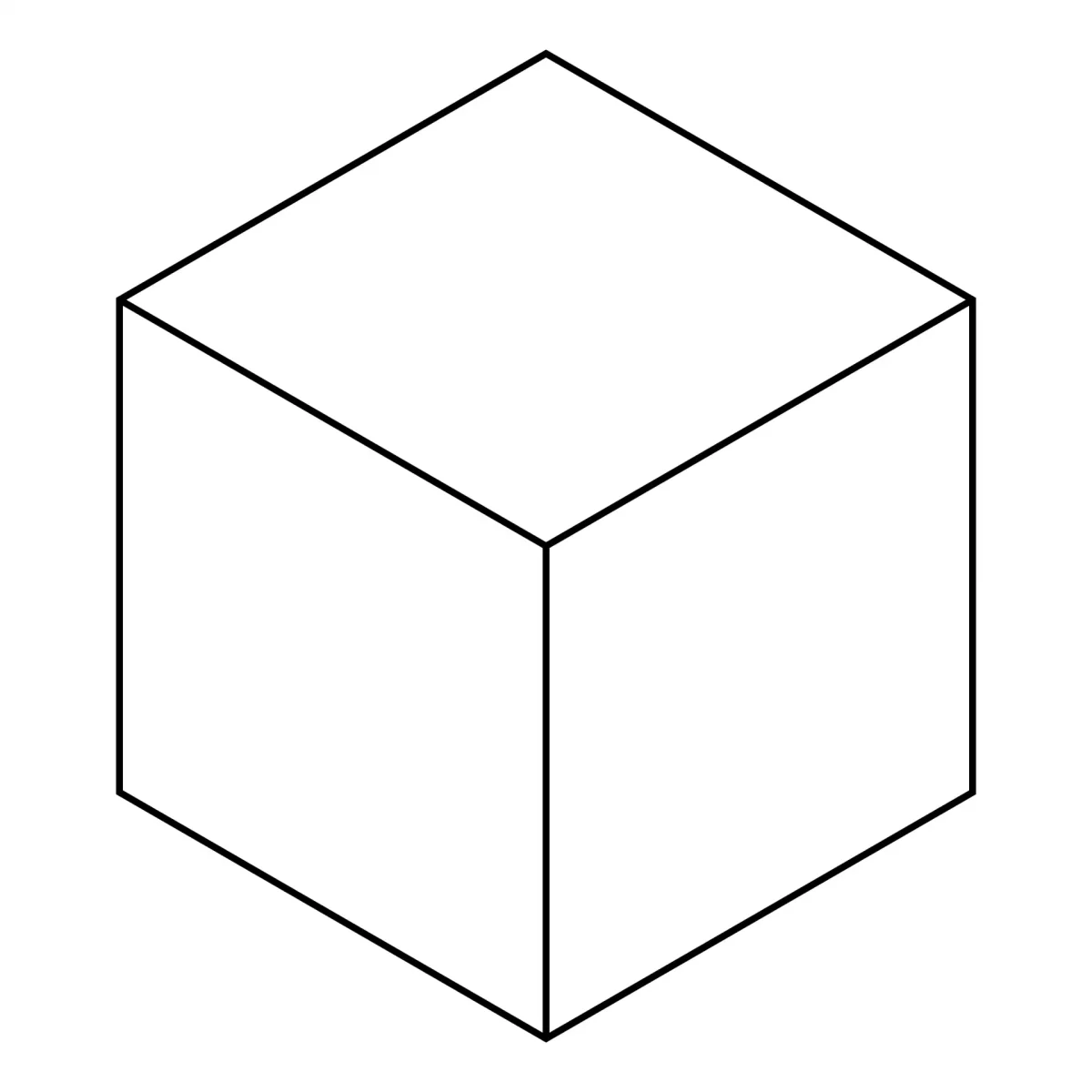 Схема игрального кубика