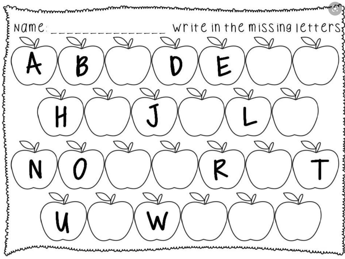 Задания по английскому алфавиту