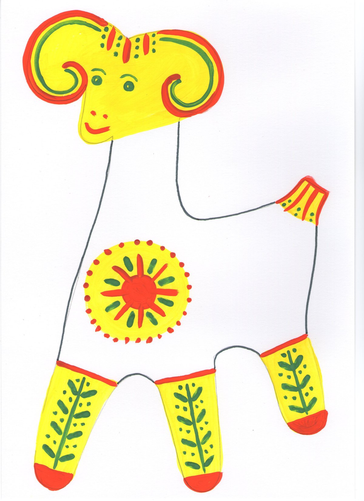 Роспись филимоновской игрушки роспись филимоновской игрушки