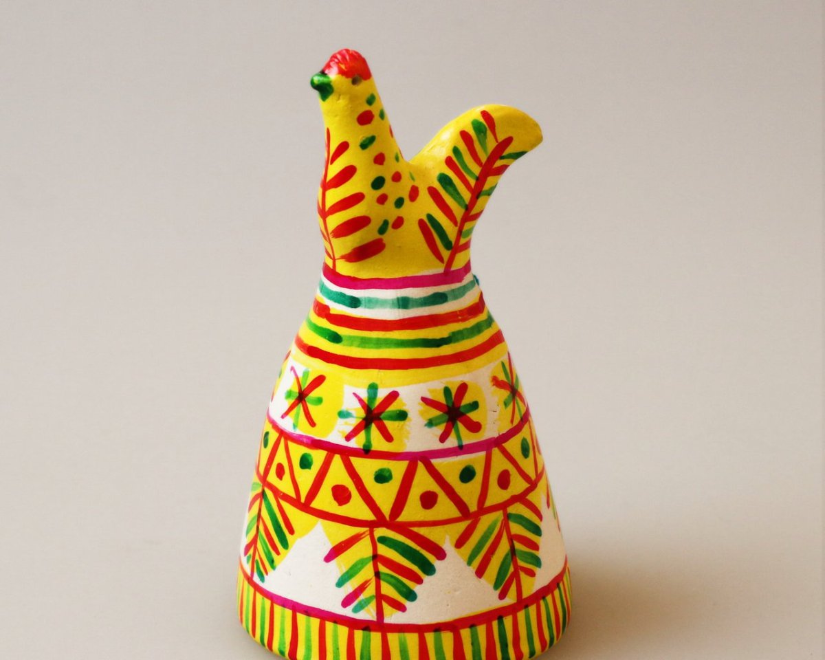 Филимоновская свистулька роспись