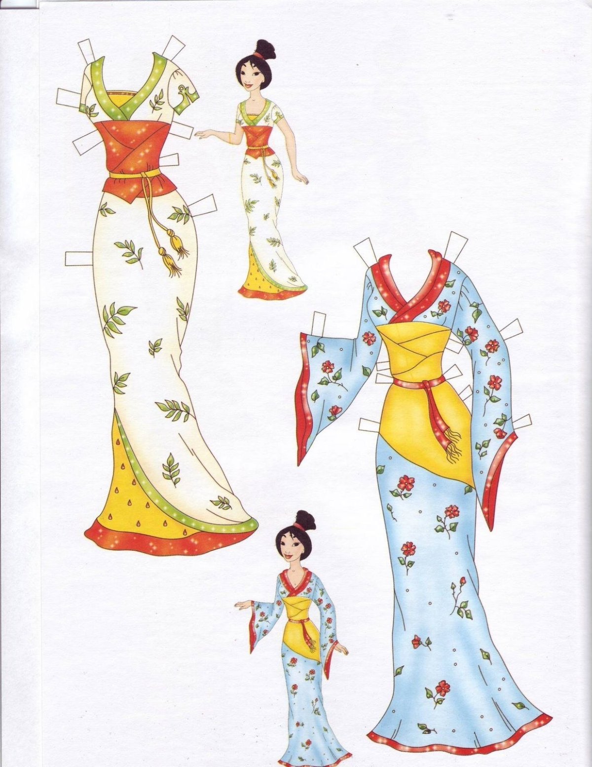 Древний японский костюм мужской