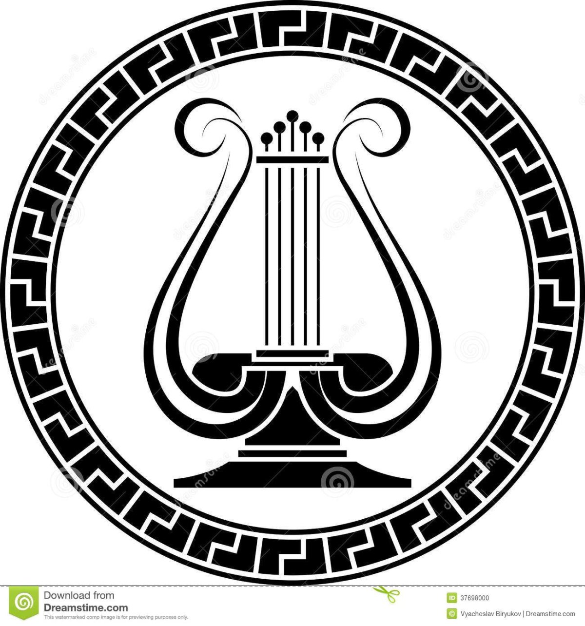 Лира эмблема музыкального искусства