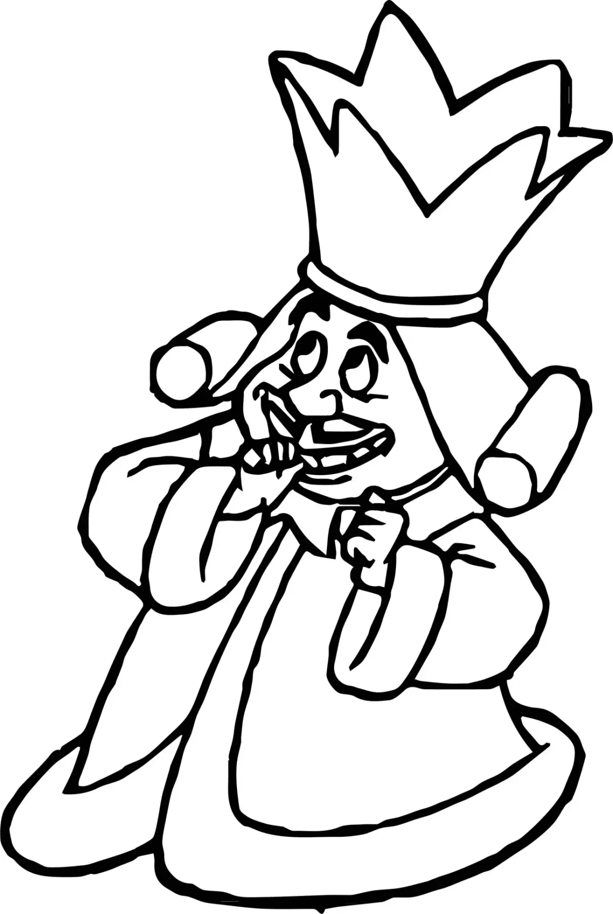 Царь раскраска