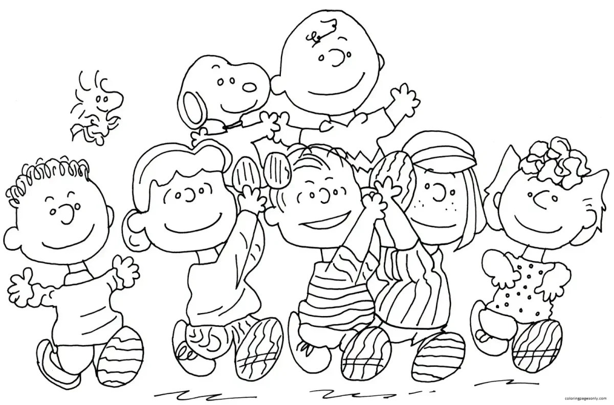 Раскраска Дружба