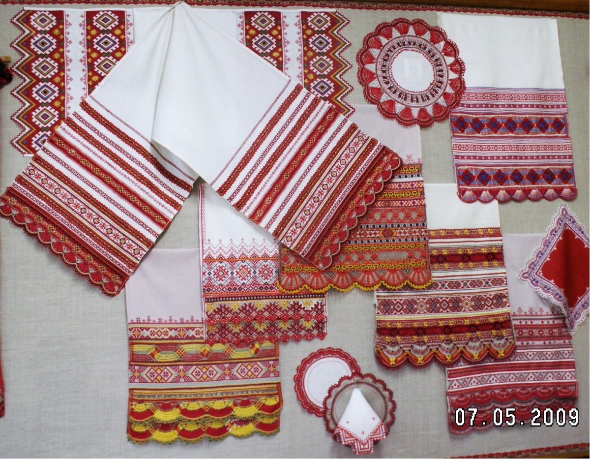 Народная вышивка Тверской земли