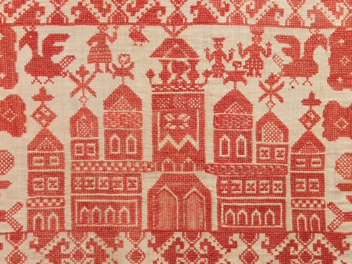 Гангур орнамент народной вышивки Славянского населения Кубани