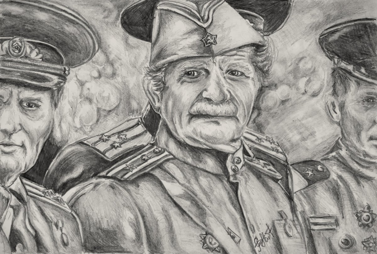 Ветеран рисунок