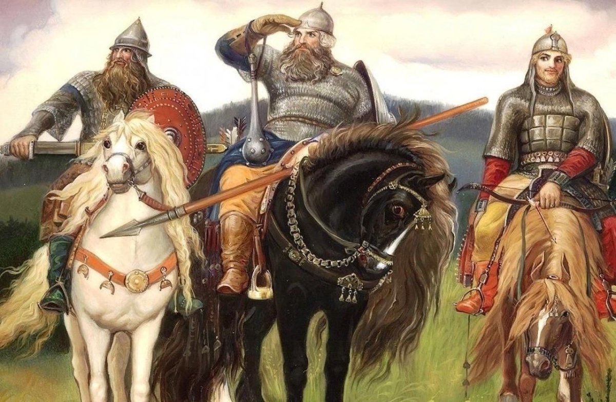 Виктор Васнецов богатыри