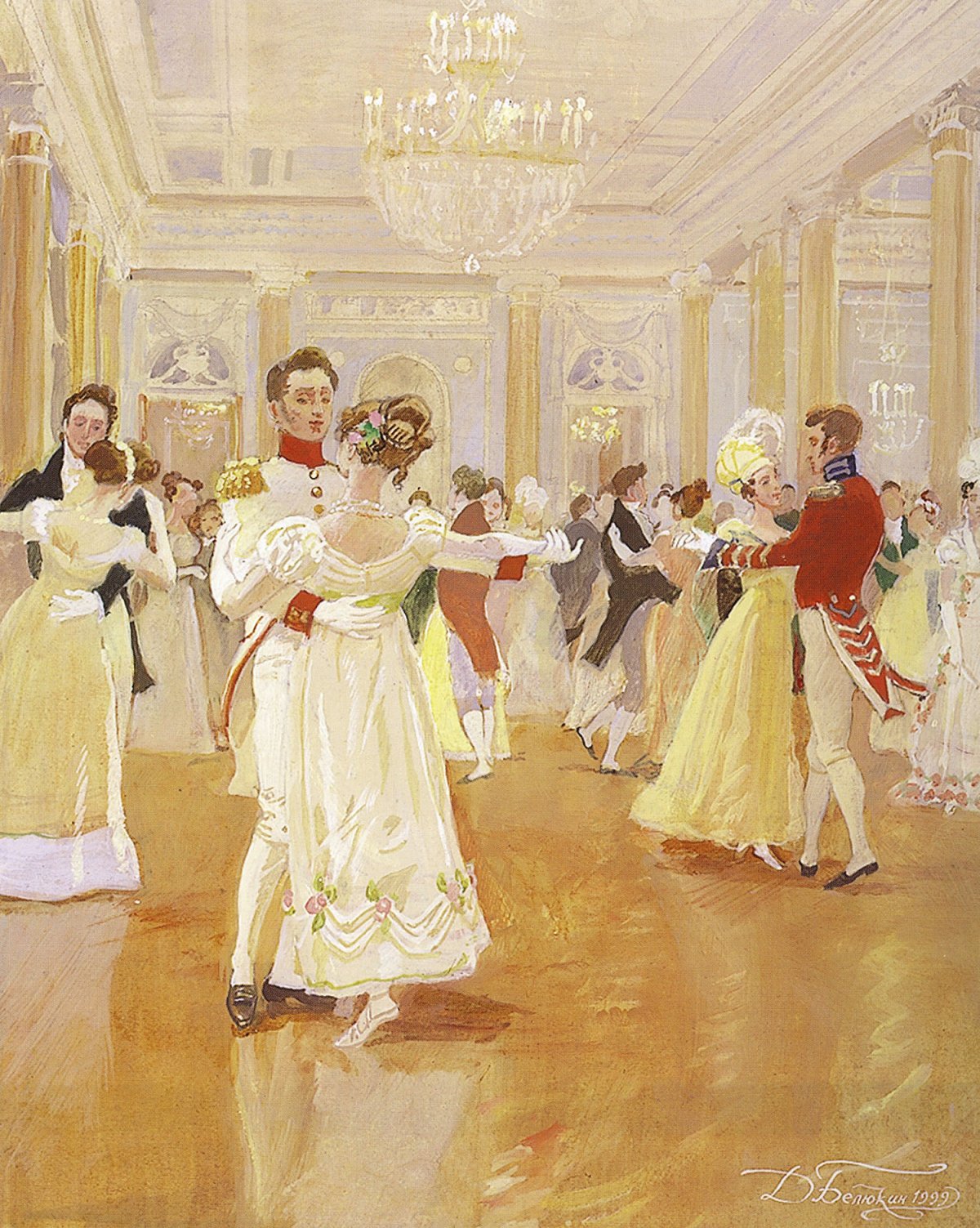 Иллюстрация к балету Щелкунчик Чайковского