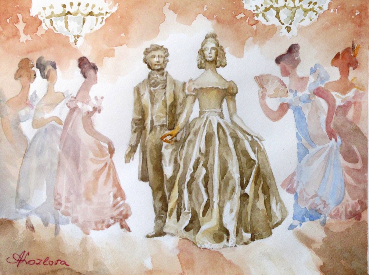 Иллюстрации к медленному вальсу