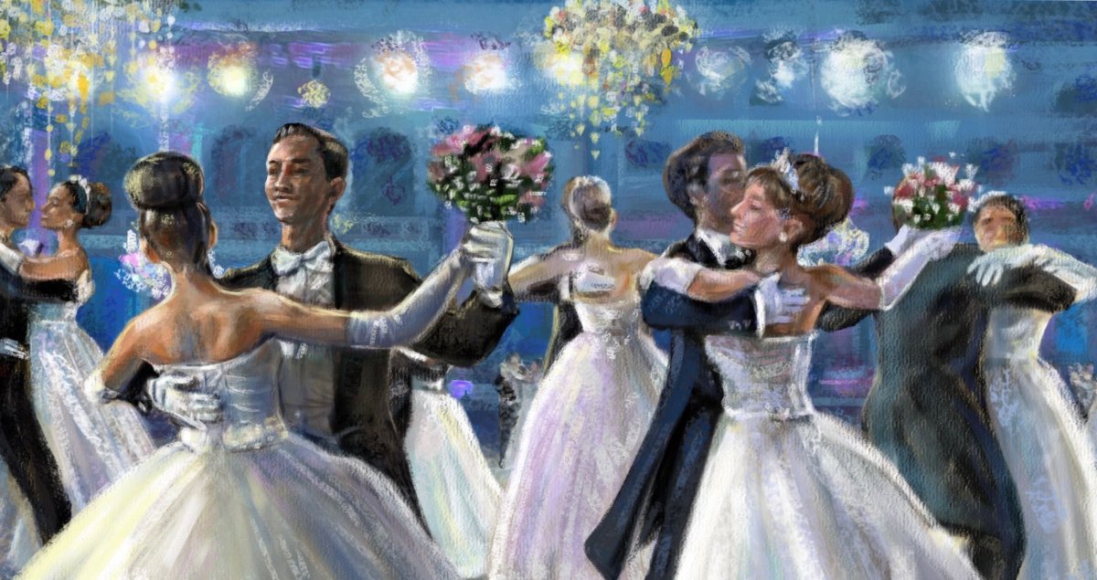 Бал картины художников