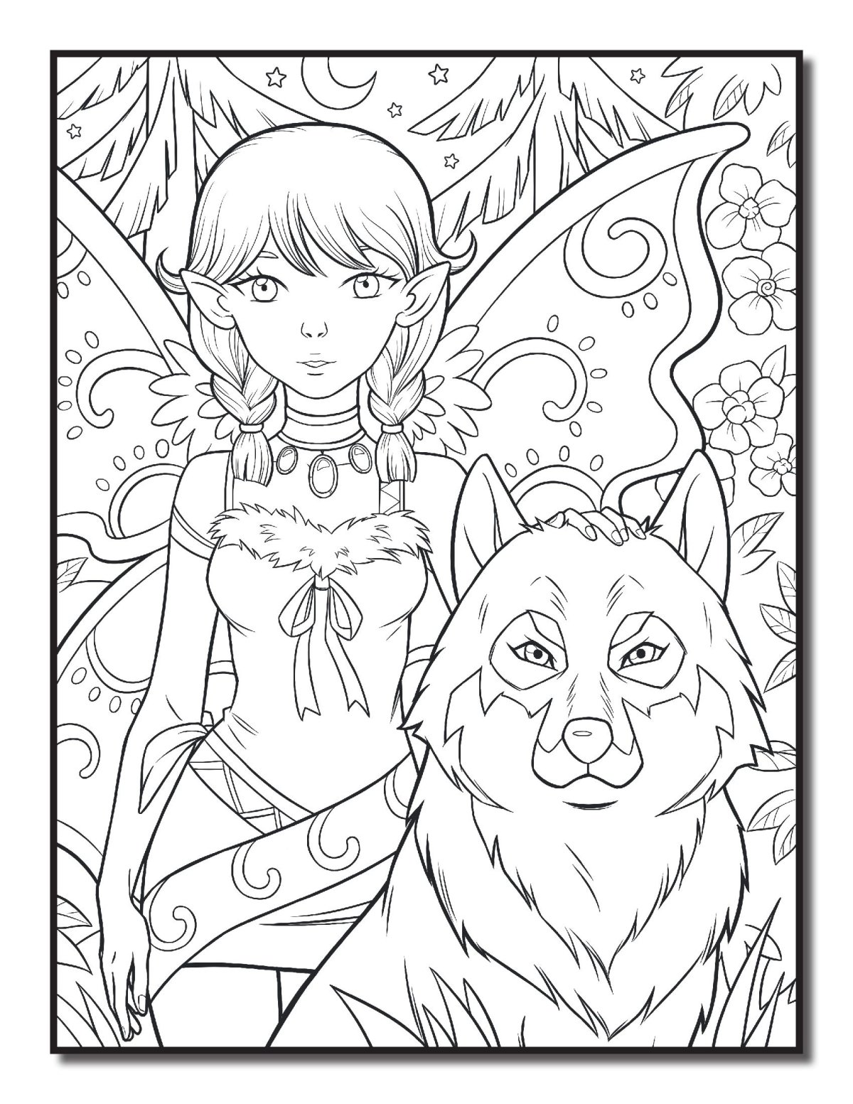 Раскраски девушки