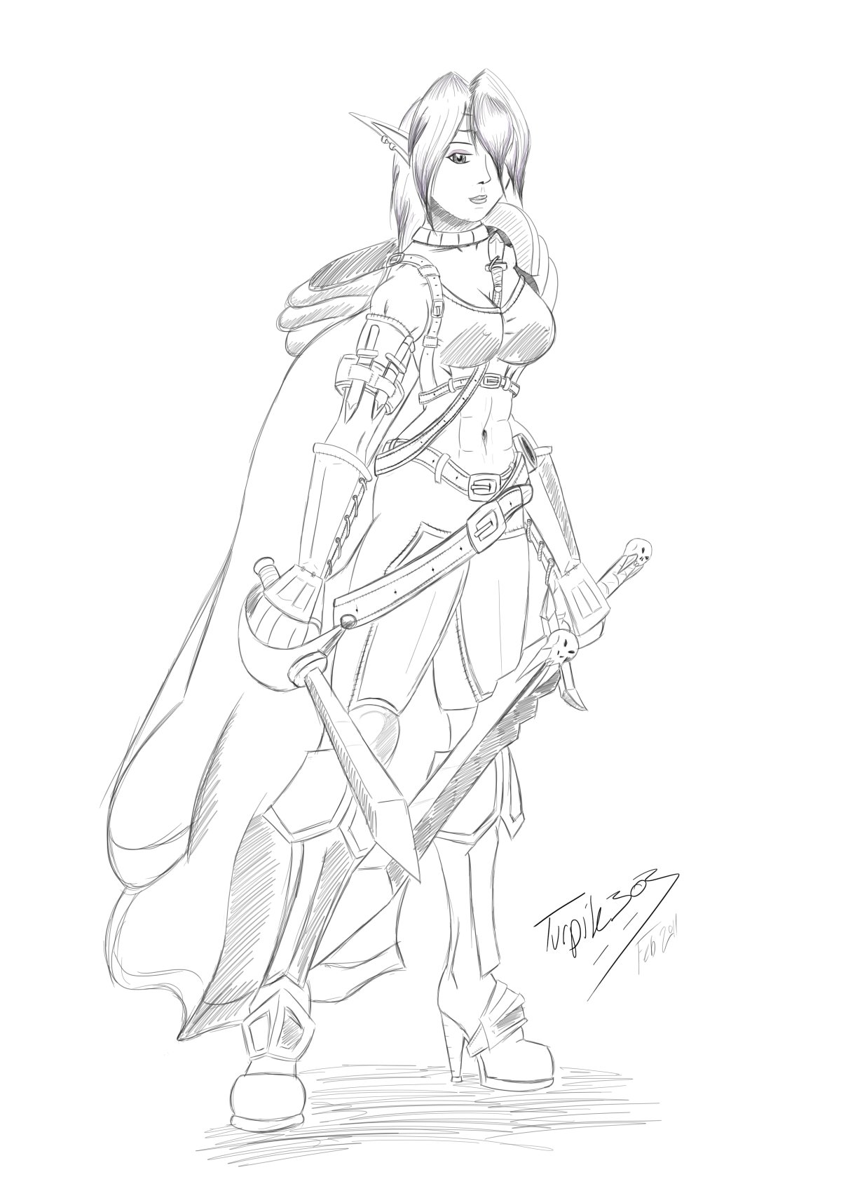 Раскраски феи сложные