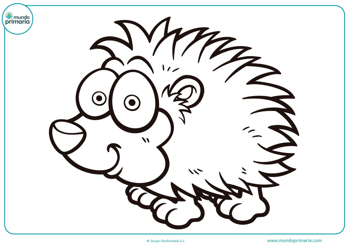 Каким цветом разукрасить ежика