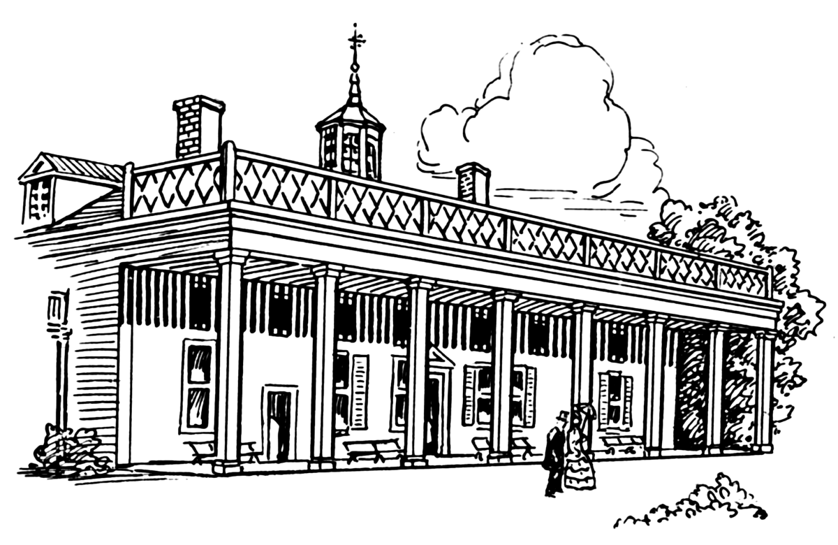 Усадьба вектор