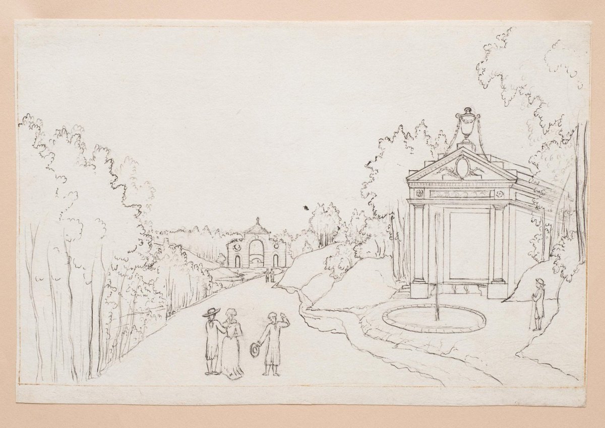 План парка в Богородицке