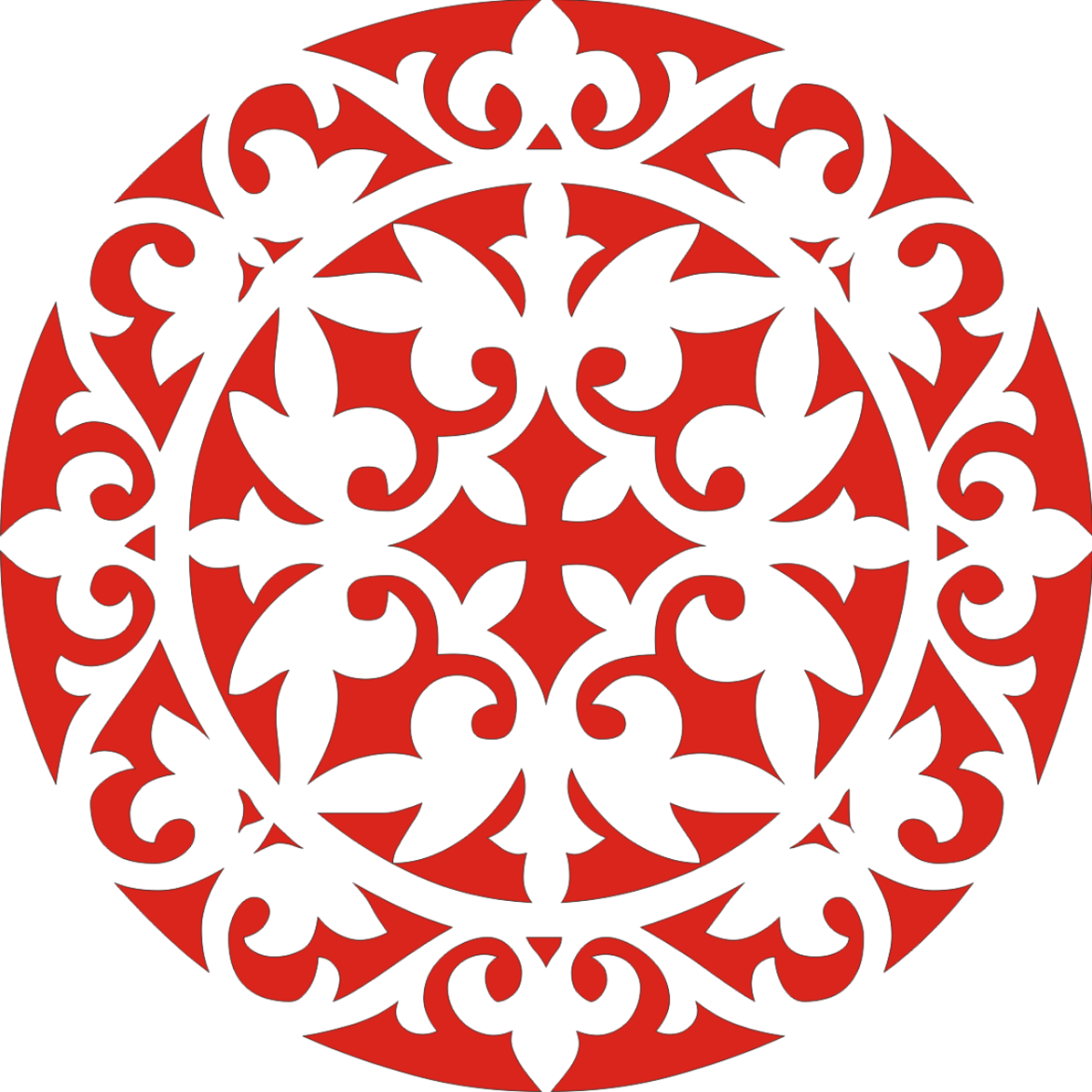 Татарский орнамент Пальметта