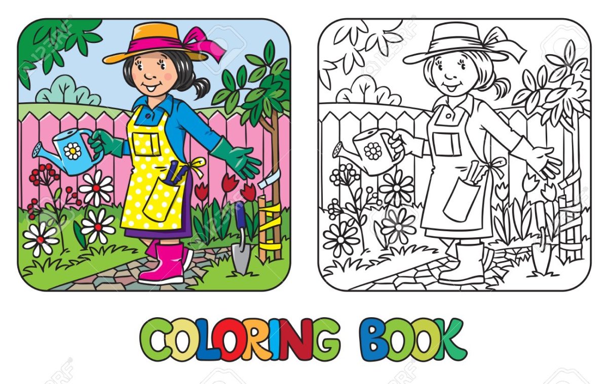 Весенние цветы раскраска