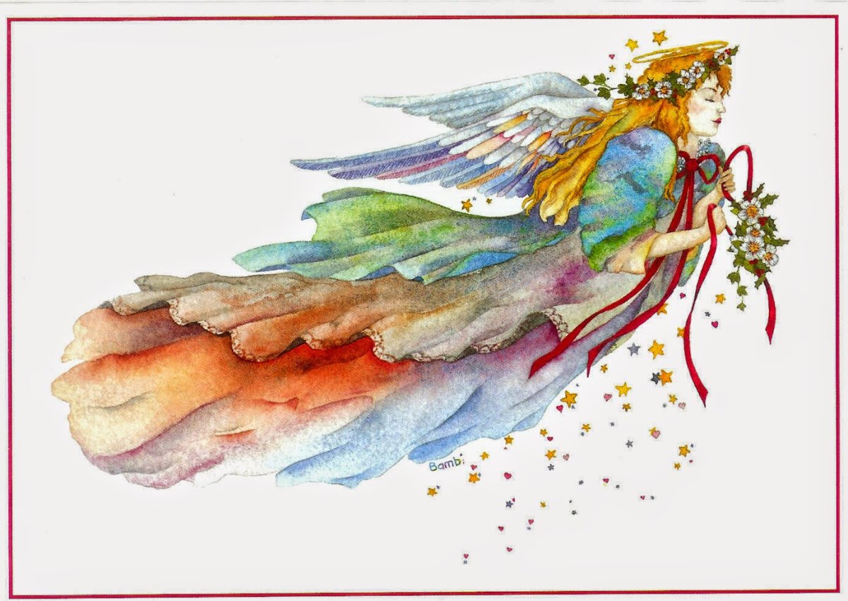 Акварельный ангел