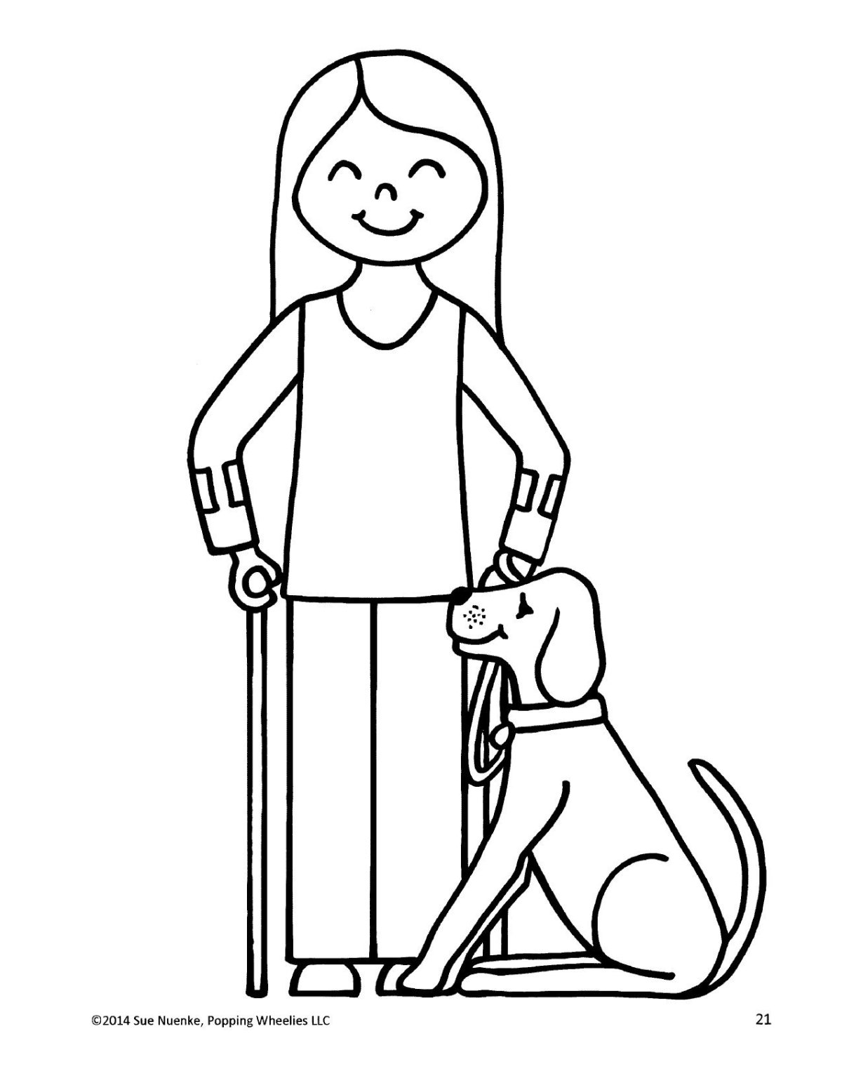 Дети инвалиды раскраски для детей