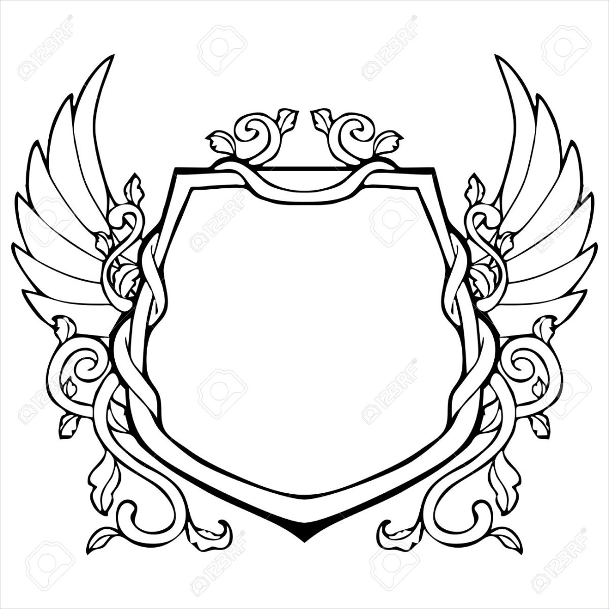 Герб семьи шаблоны