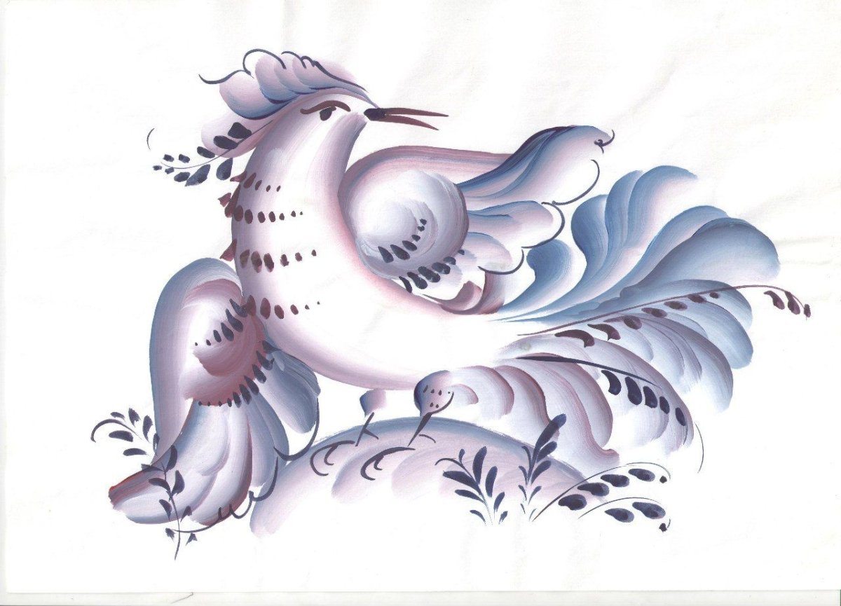 Дымковская лошадка узоры