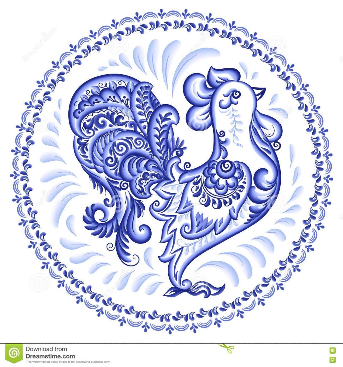 Гжельская роспись кувшин раскраска