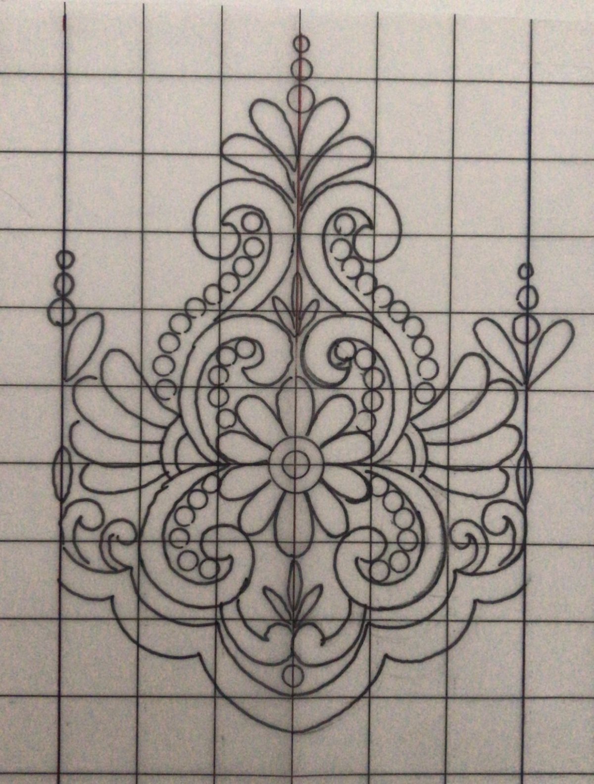 Джутовая филигрань схемы