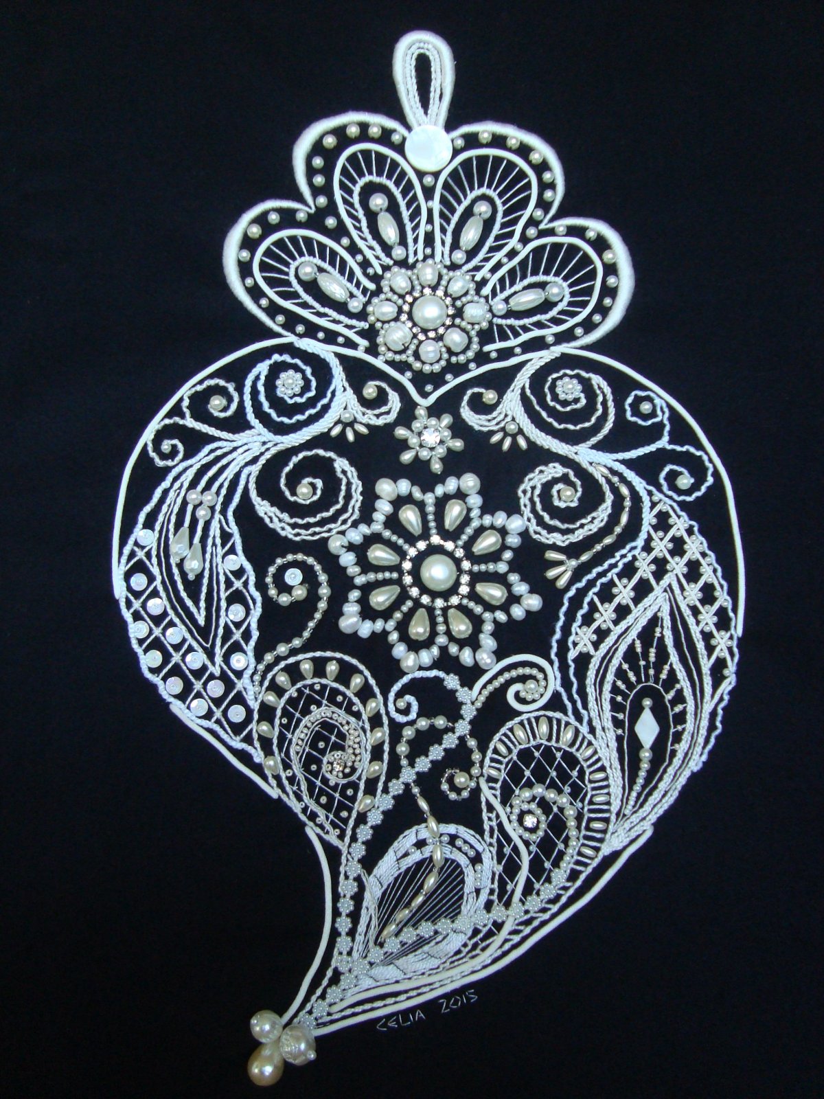 Филигранная вышивка