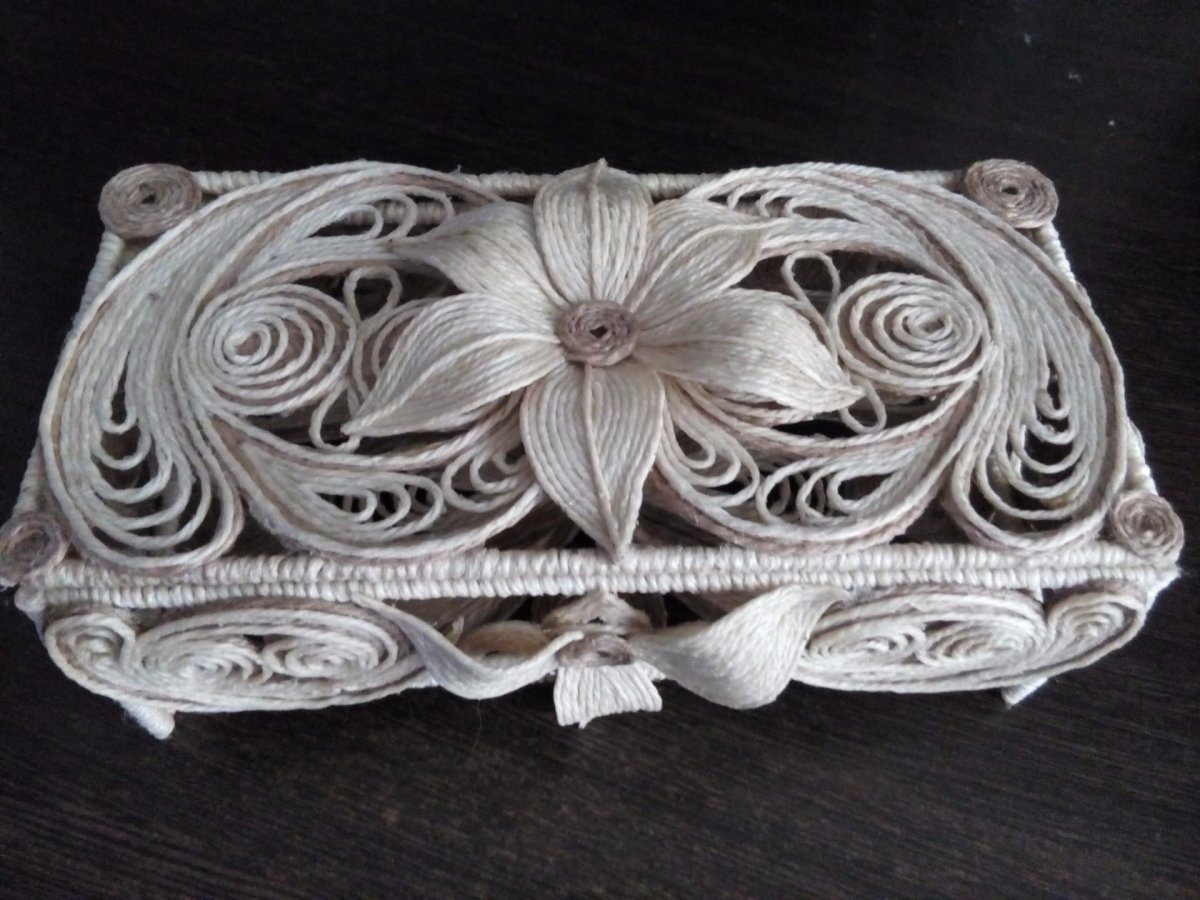 Джутовая филигрань Юлии Досяк