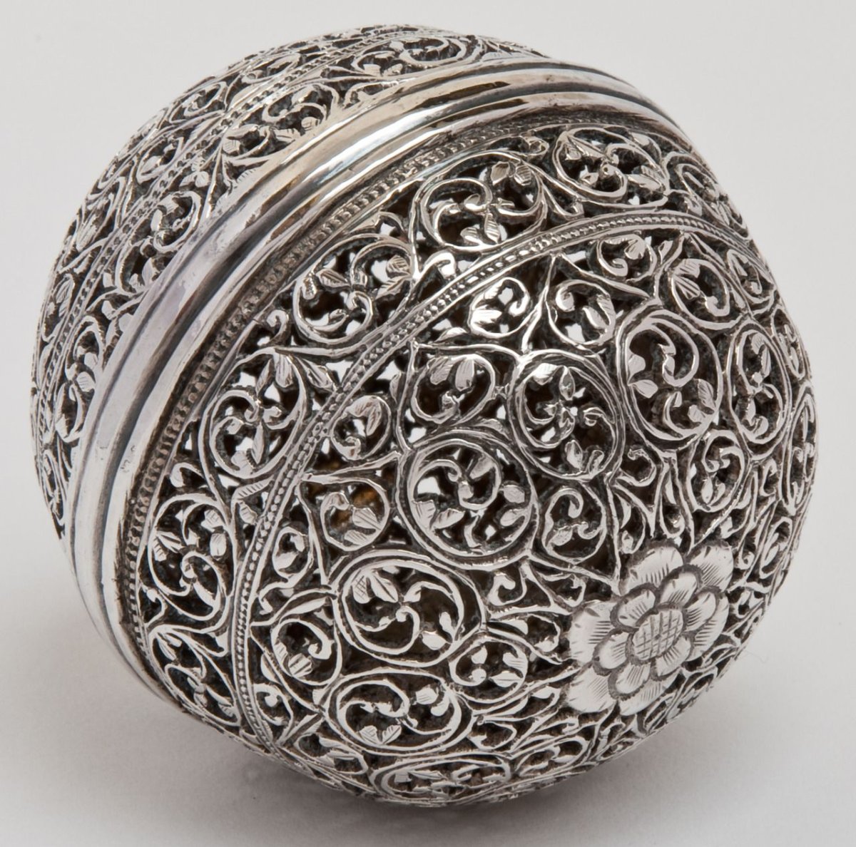 Индийская пакисианская филигранная серебряная скань