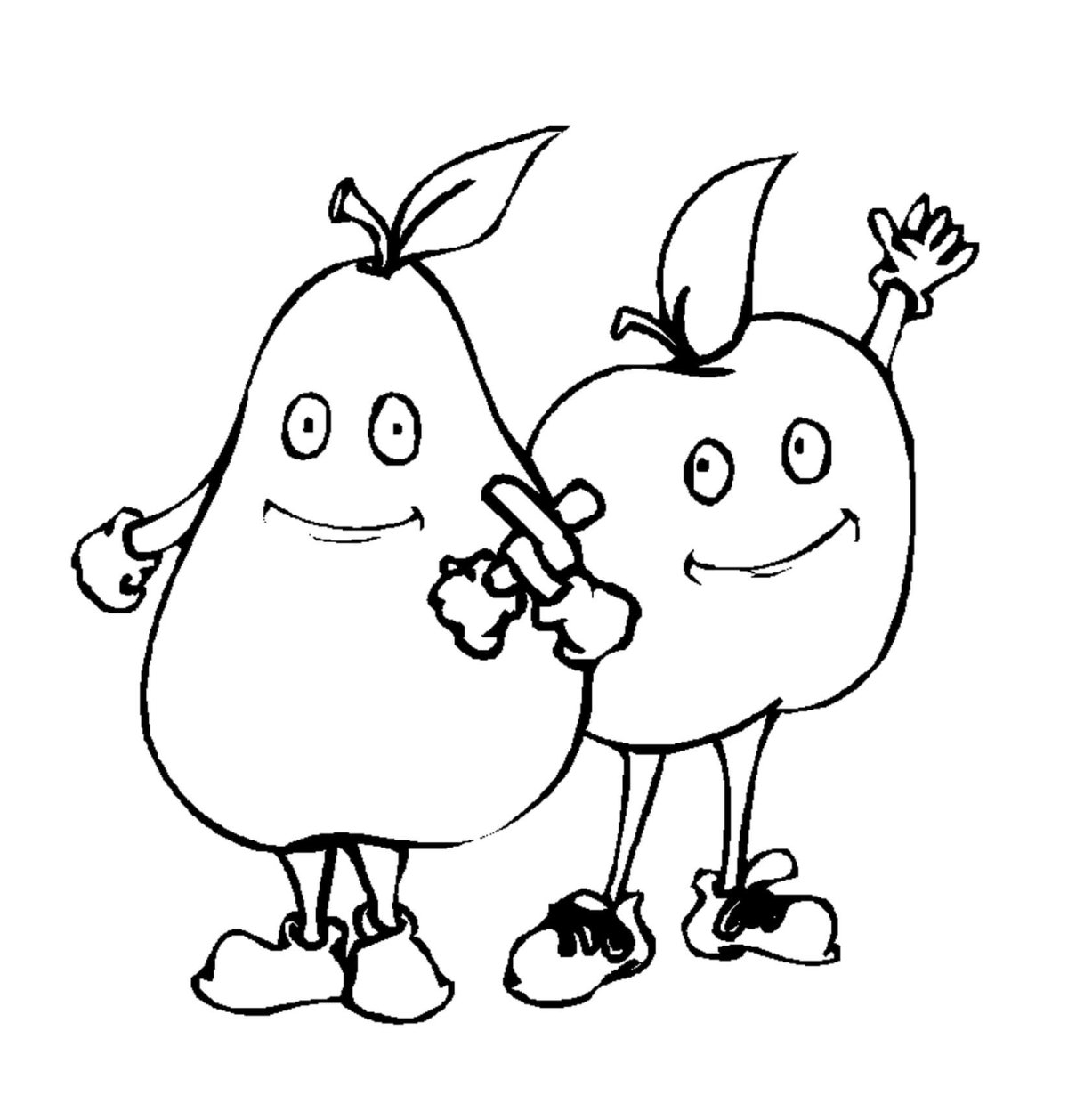 Рисунки для раскрашивания витамины овощи фрукты