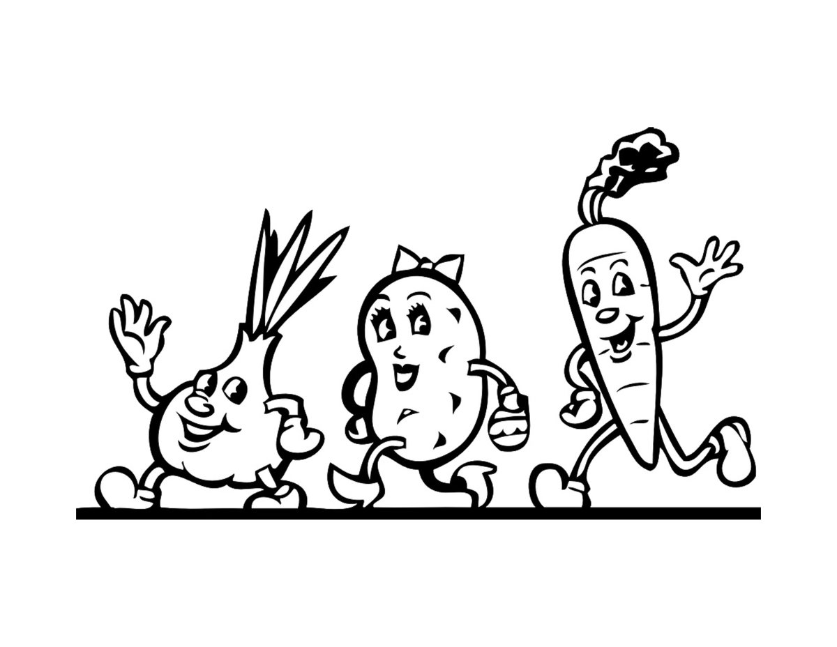 Натюрморт с фруктами раскраска