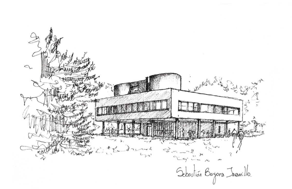 Ле Корбюзье зарисовки