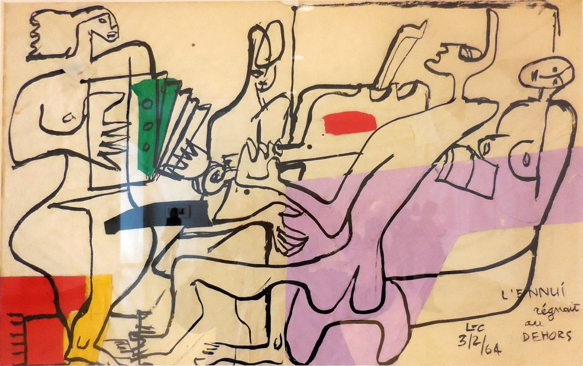 Наброски Ле Корбюзье Чандигарх