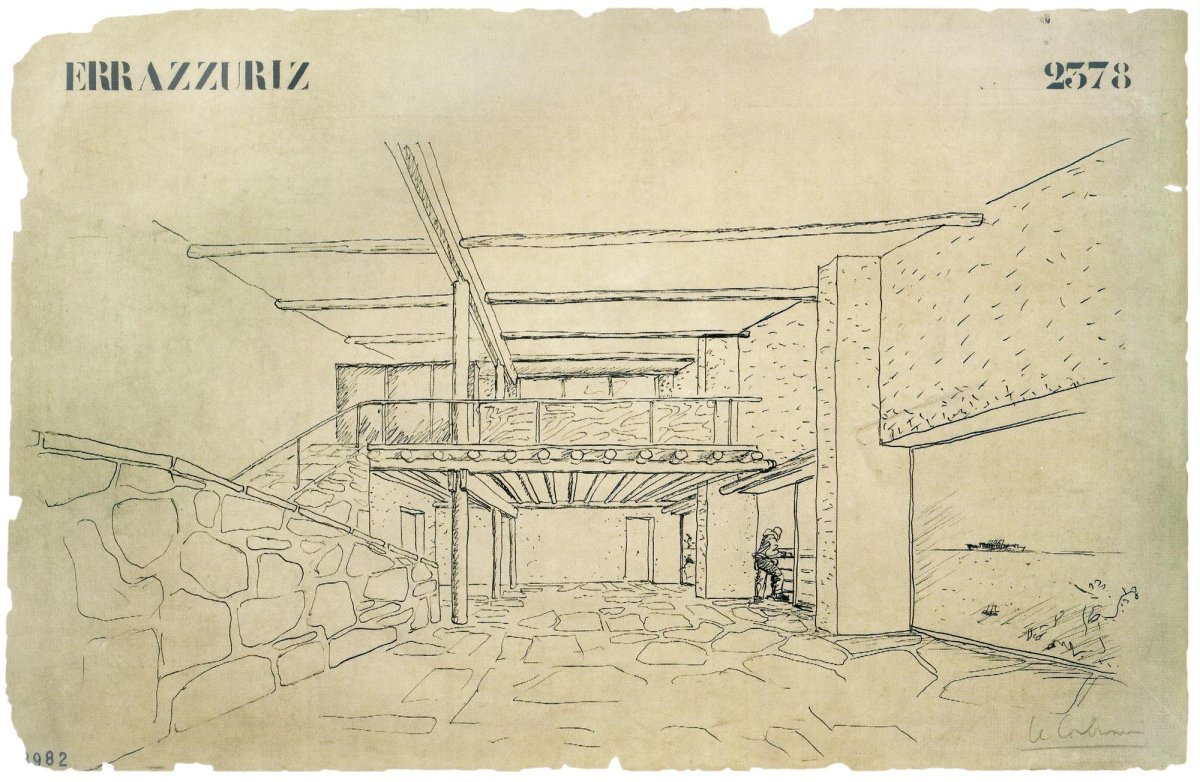 Ле Корбюзье скетчи