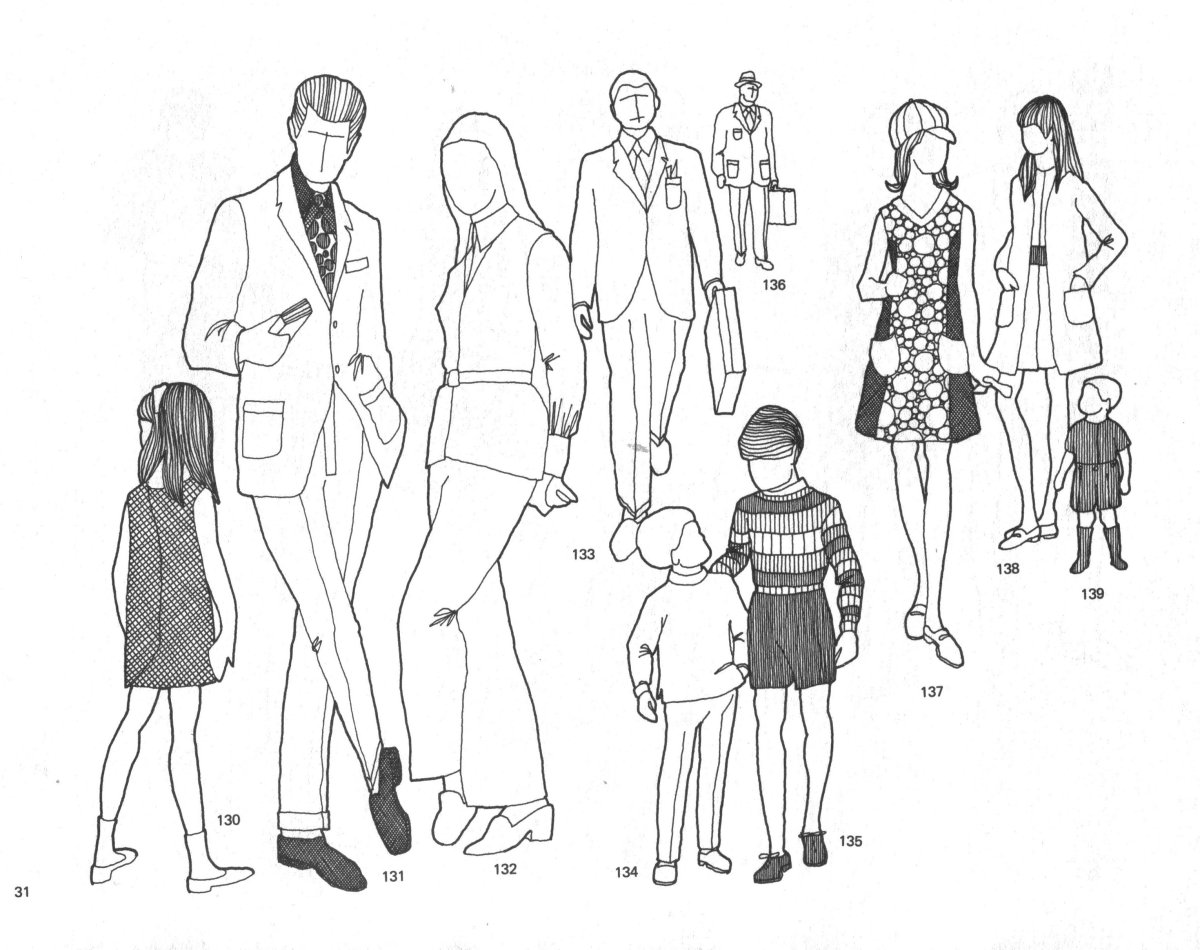 Антураж стаффаж люди