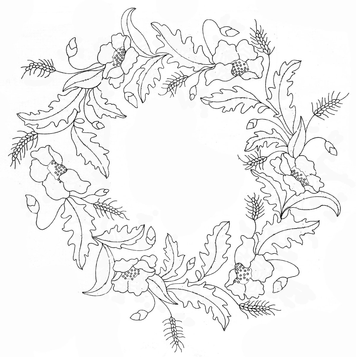 Узоры для вышивки гладью