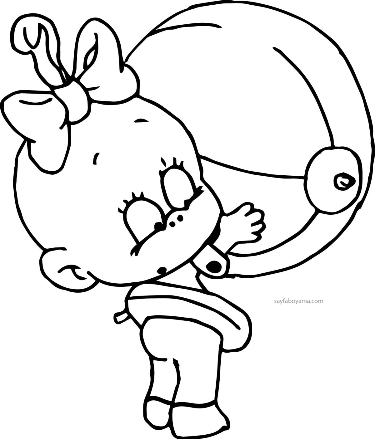 Раскраски Карапузики