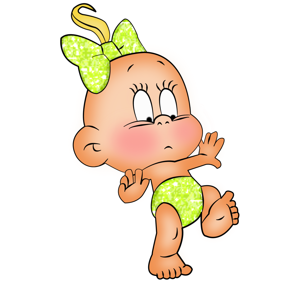 Малыш для раскрашивания