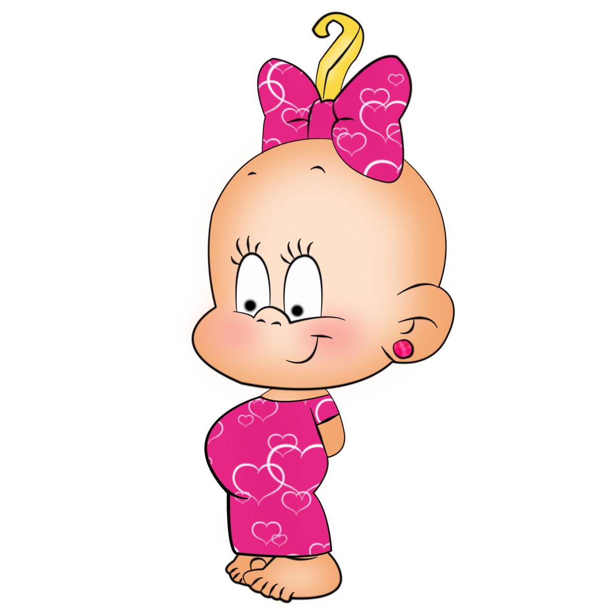 Младенец мультяшный