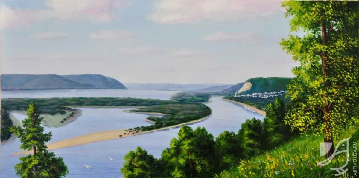 Картина вертолетка Самара