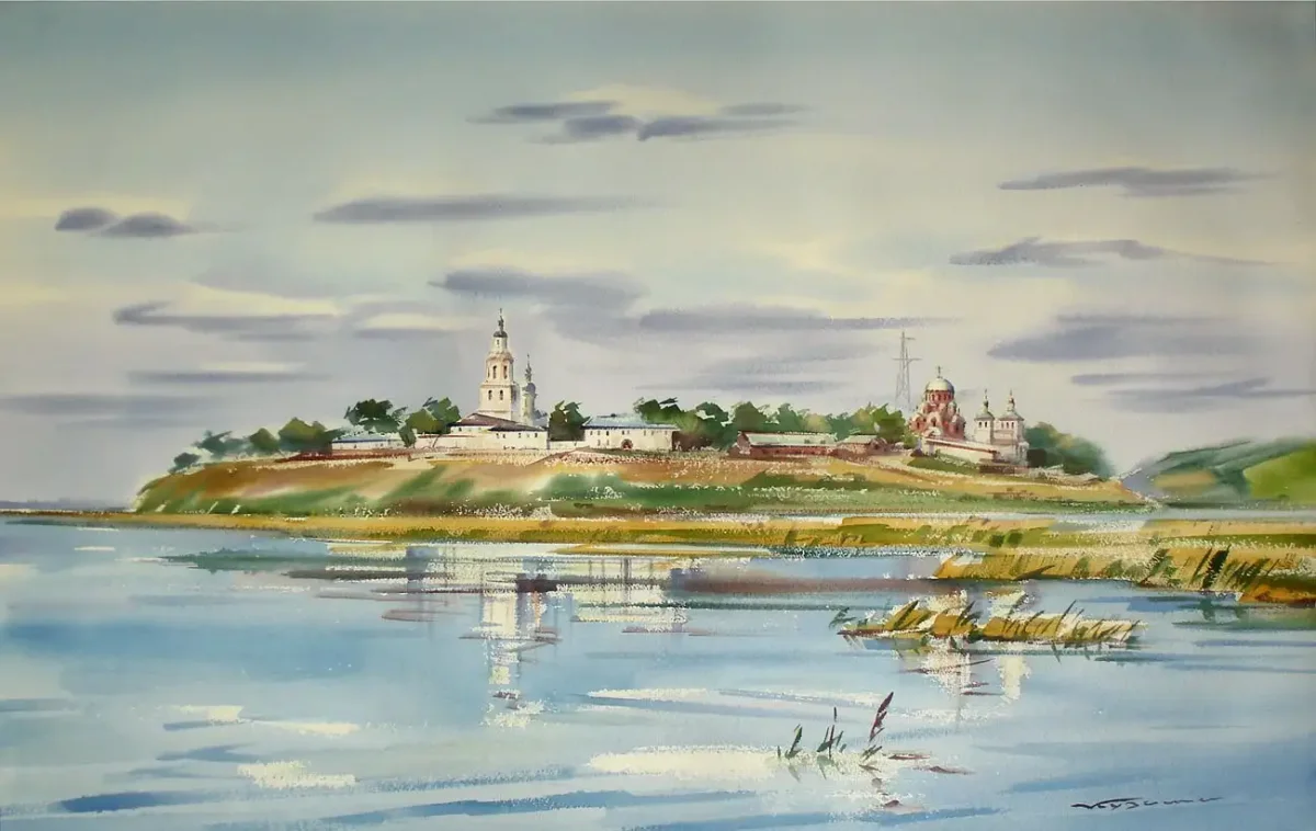 Остров Свияжск живопись
