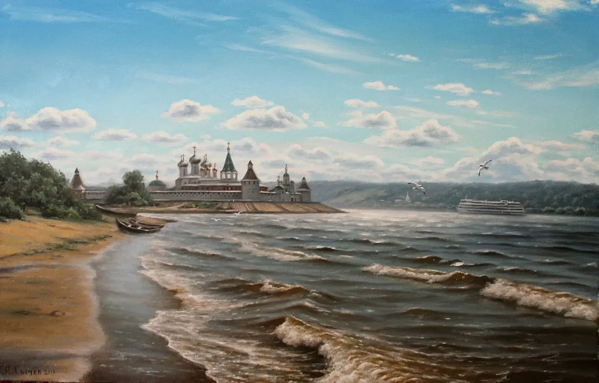 Пейзажи Нижегородского художника Алексея сычёва