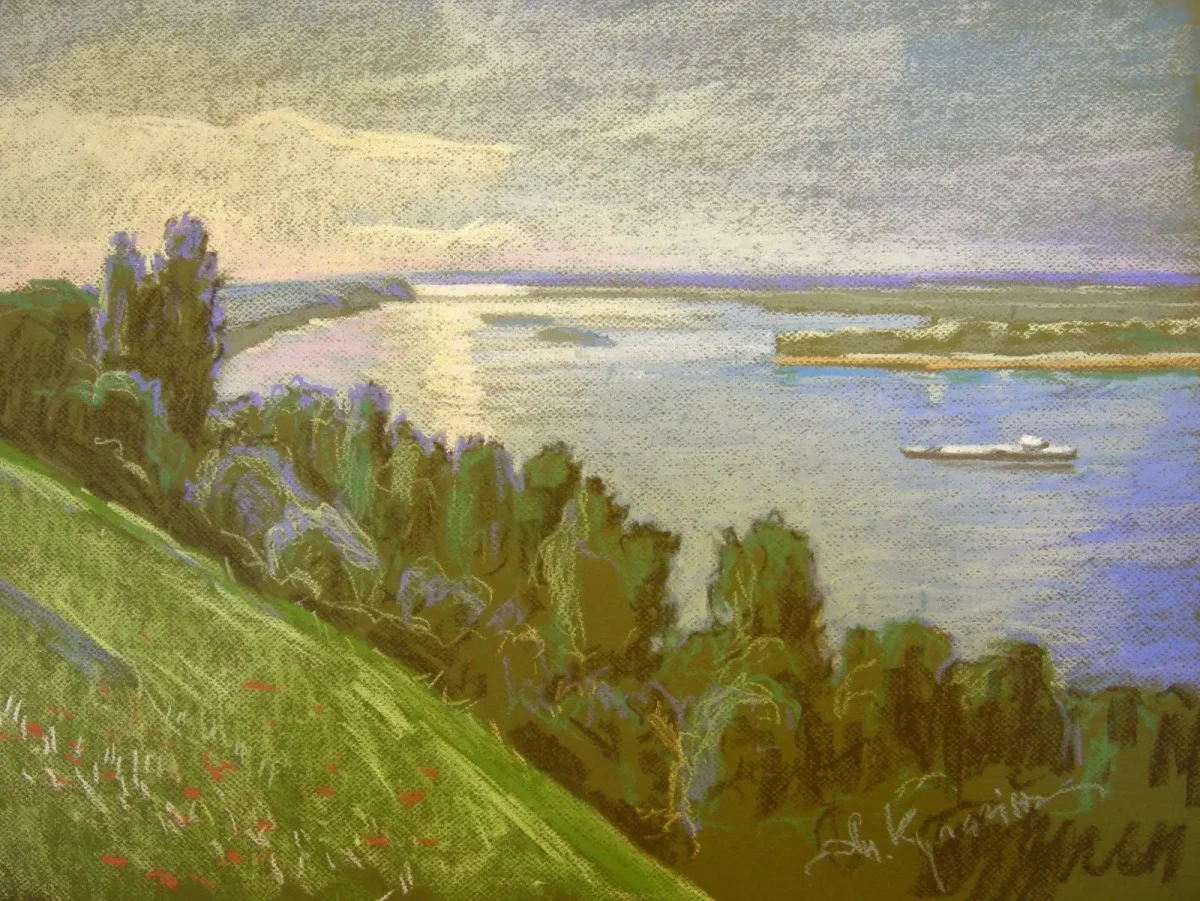 Андрей Кулагин пастель