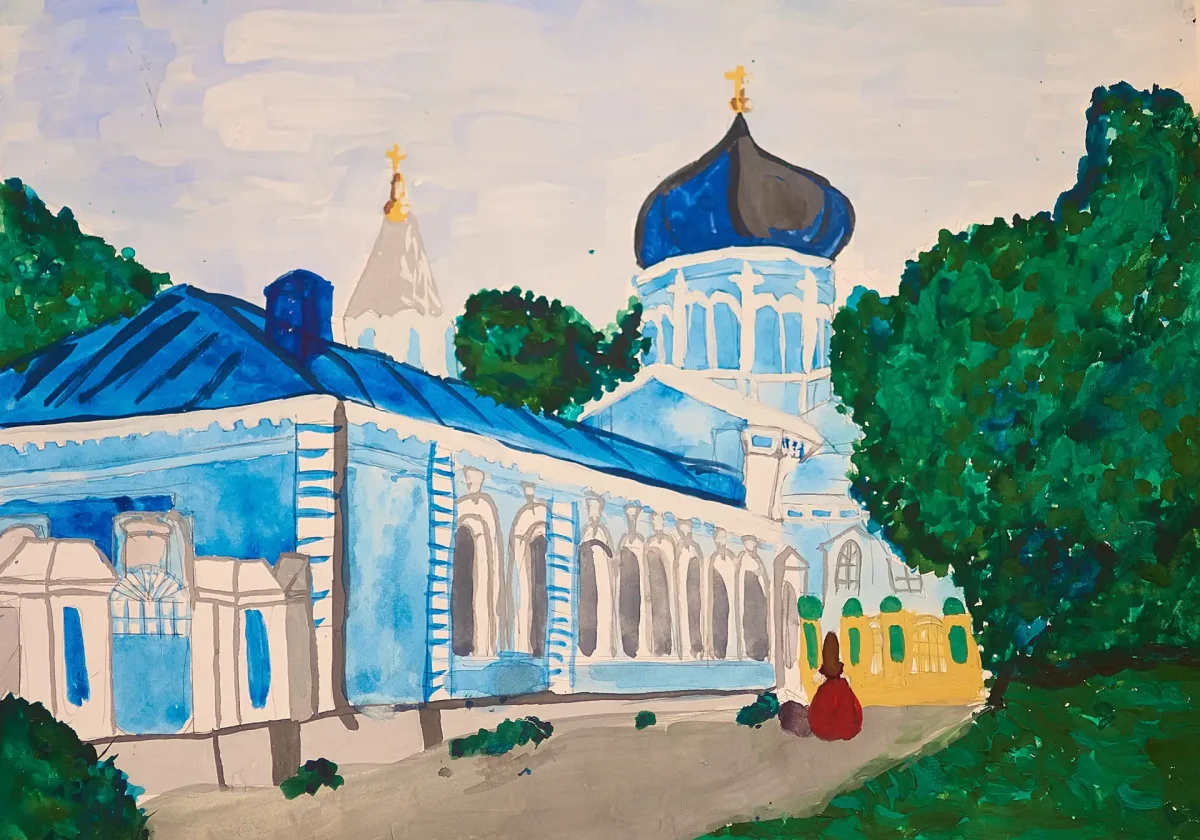 Рязань рисунок