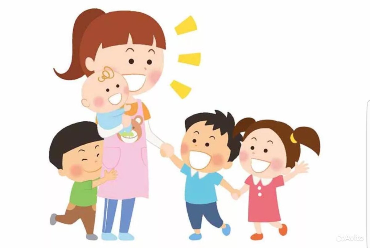 Няня рисунок