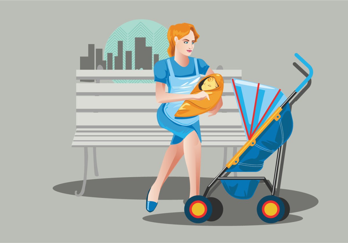 Няня вектор