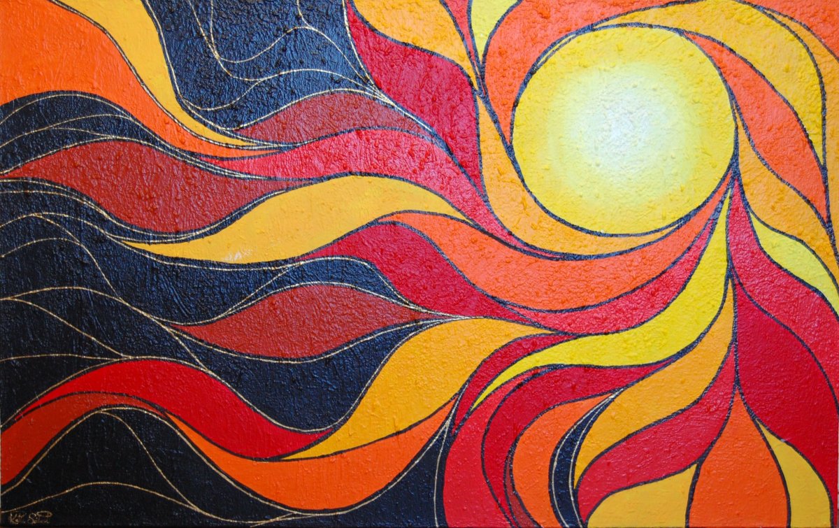 Абстракция в живописи легкие